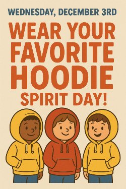 Favorite Hoodie Spirit Day